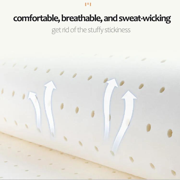 Cooling Latex Cushion Big Wedge Adult Backrest Removable Washable Sofa Reading Pillow Long Headboard Pillow for Bed Decor