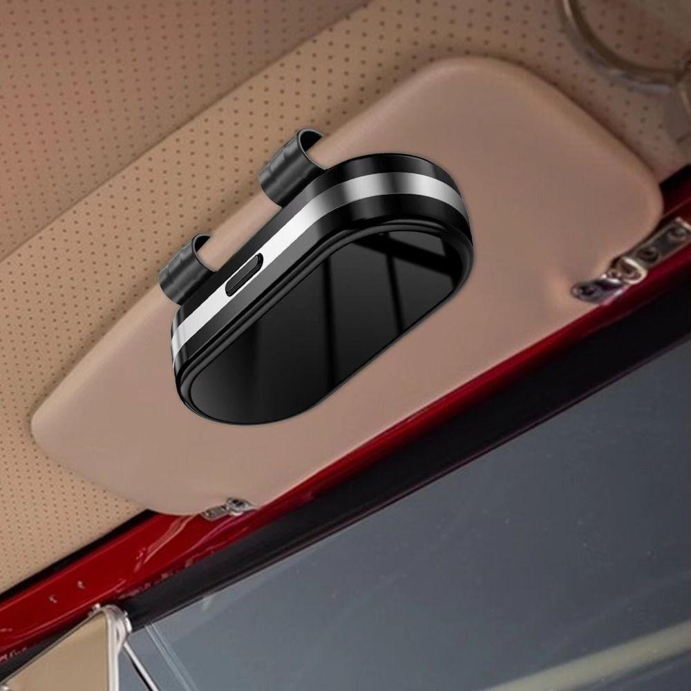 Anti-Scratch Car Visor Glasses Case Premium Car Sunglasses Holder  Vehicle