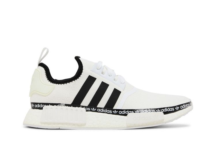 adidas NMD R1 Cloud White Logo Strip