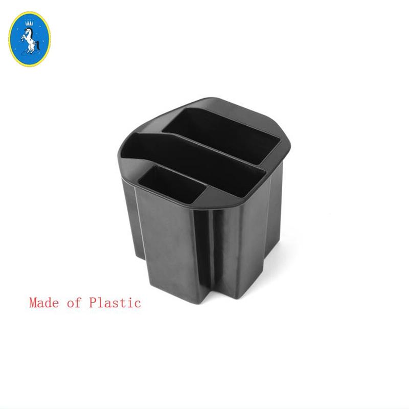 Black Plastic Car Front Seat Water Cup Holder Storage Container Box Cover Interior Accessories For Jeep Wrangler JL 2018 -