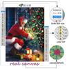 5D Diamond Painting Full Diamond Christmas Tree Santa Snowman Diamond Painting Handmade Diy Diamond Mosaic Painting Home Decoration