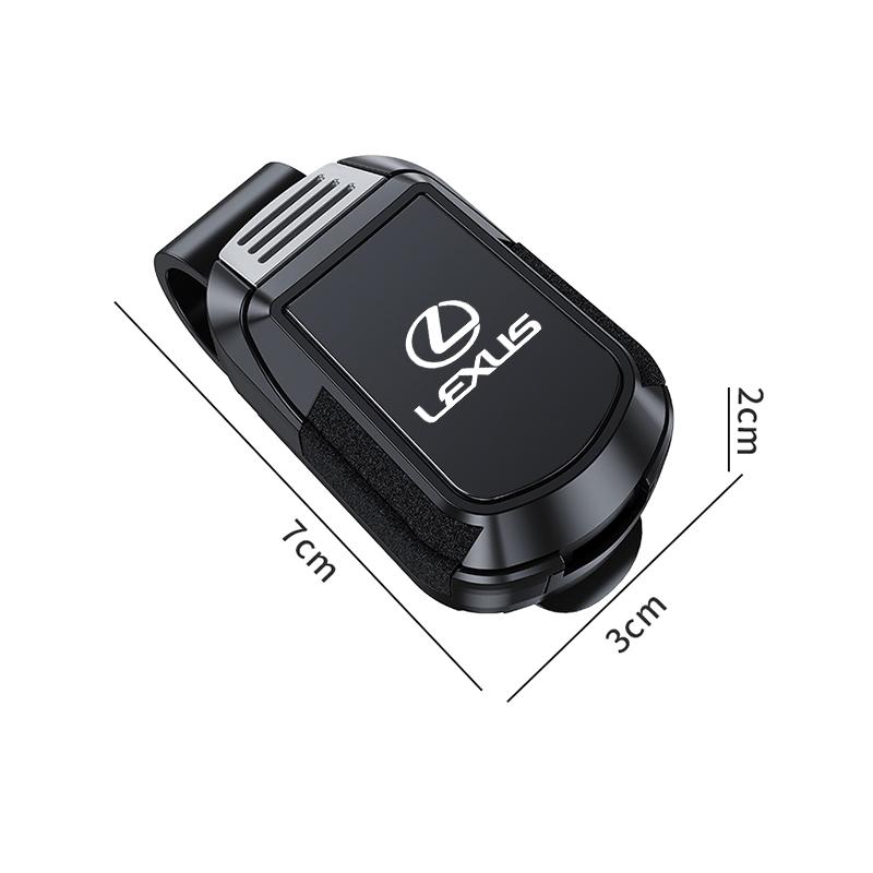 Lexus Logo Car Sunglasses Case Holder For Lexus F SPORT GX460 Ct200h IS250 ES 220D IS200 Fsport GS GX IS LS LX NX RX UX CT LC RC VZ6