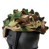 Camo Net Airsoft Helmet Cover Nylon Drawstring Helmet Scrim Hunting Accessory
