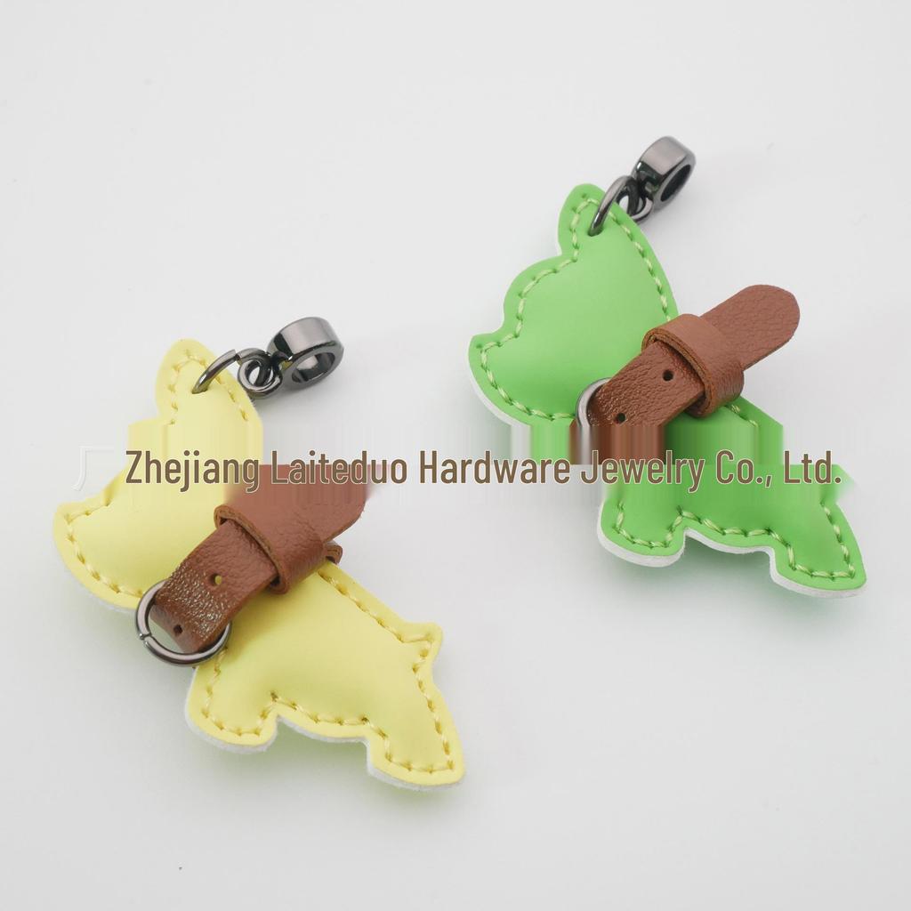 Handmade French Bulldog Pendant: Cute, High-Grade Keychain Accessory for Couples