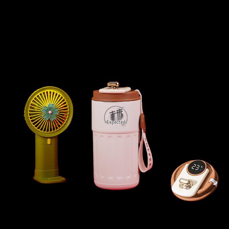 ZhiMeiHuanQiu Motivational Insulated Coffee Cup Gift Set