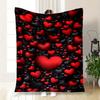"Love In Motion: Heart-Themed Phone Case Cover"Blanket Flannel Throw Blanket for Sofa, Bed, Travel, Camping, Office, Couch, Chair, And Bed G