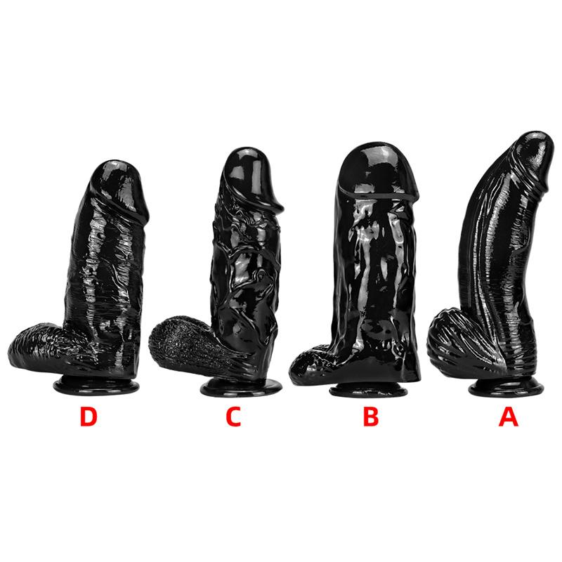 Women's Stubby Dildo Mushroom Head Big Mac Simulation Super Thick Dildo Cock Appealing Big Butt Plug