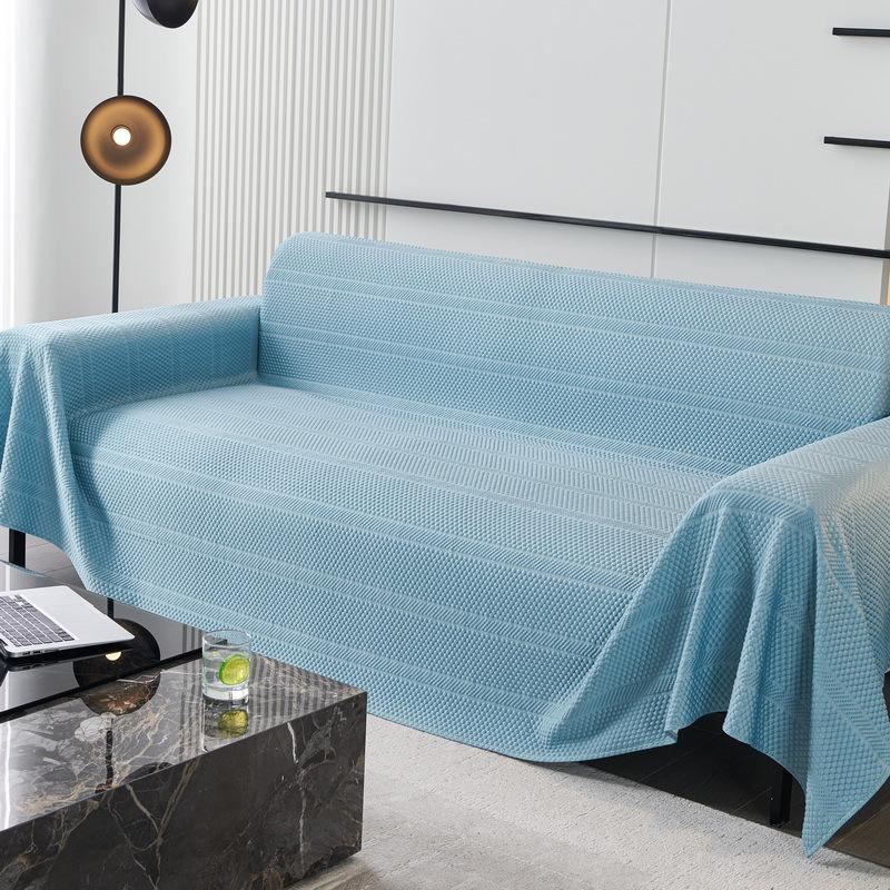 Summer Cool Sofa Cushion Cover Cloth Simple Modern Universal Full Covered Dustproof a Whole High-Grade Sofa Towel