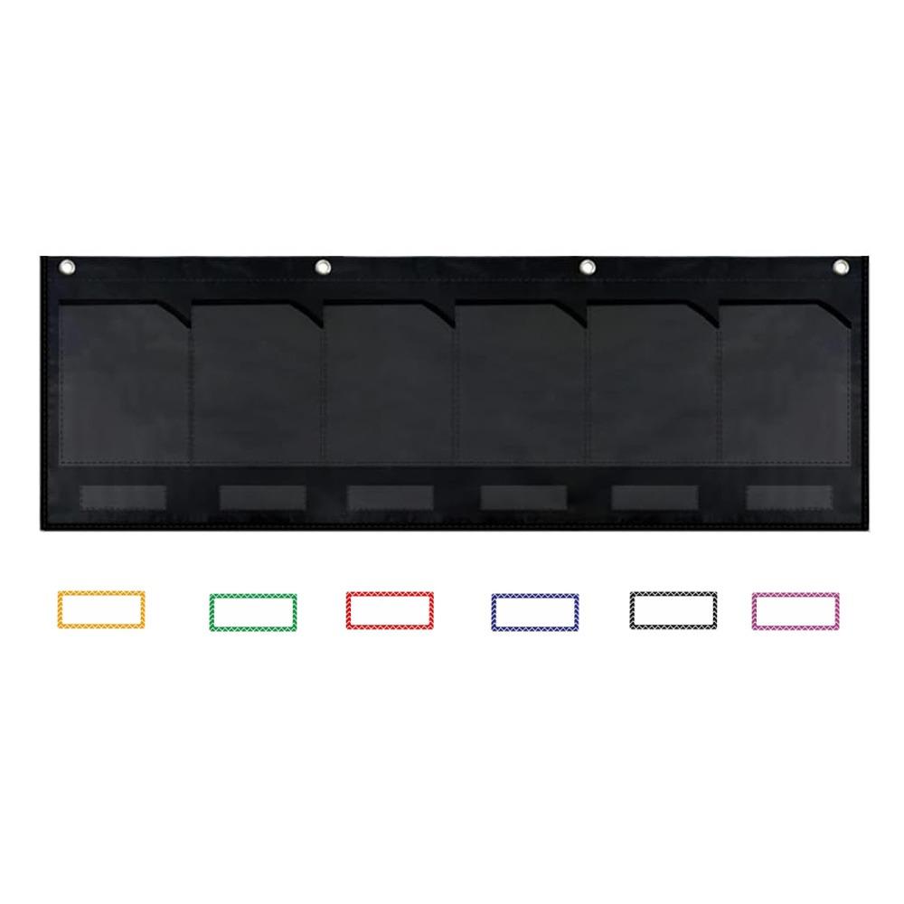 

Sturdy Wall Pocket Chart with Label Wall Mounted Homework Storage Pocket Chart Wall Door