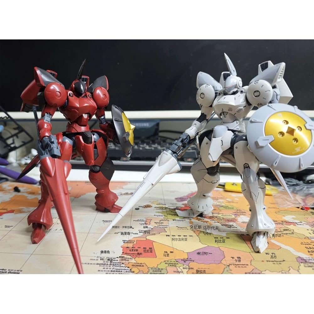 HiPlay Chieftain Continent 1/144 Actan Red Double Head Color-Coded Plastic Model Assembly Kit