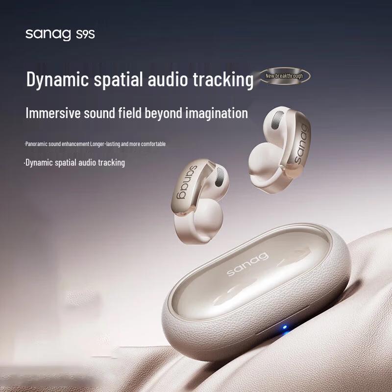 

SANAG S9S AI Bone Conduction Open-Ear Headphones