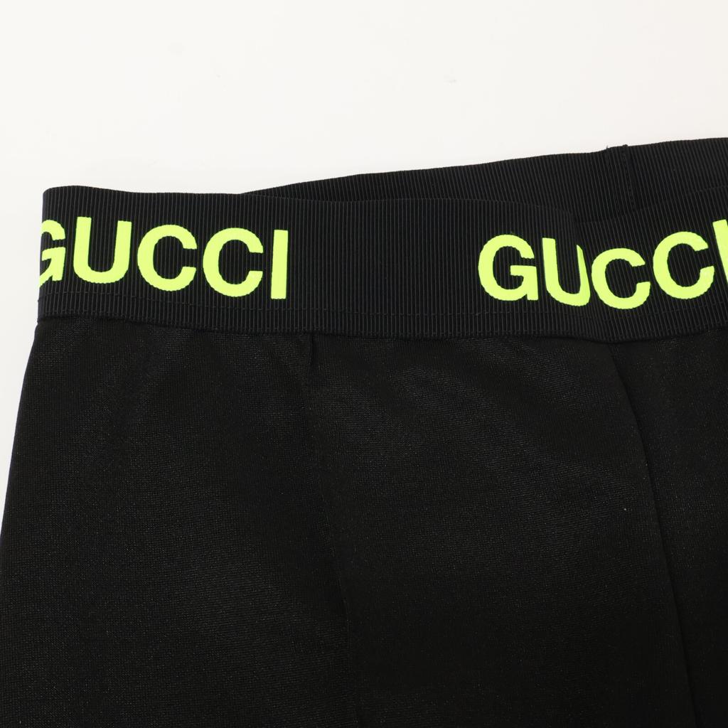 Gucci 693082 Black Logo Leggings Pants Bottoms M blackUsed