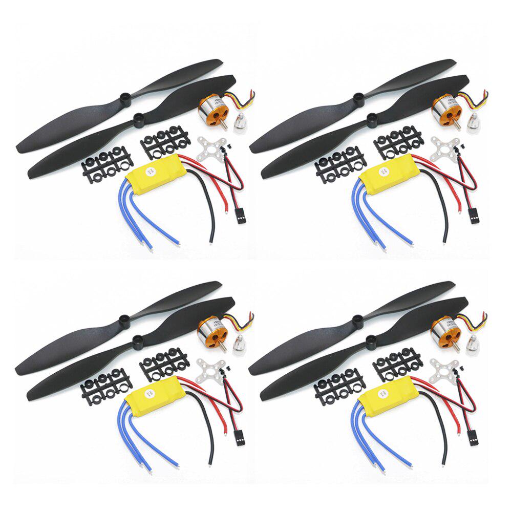 F450 Quadcopter Rack Kit Frame APM2.8 Flight Controller and 7M GPS XXD motor 30A ESC 1045 Props