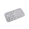 Silicone Mold Alphabet Letter Number Casting Soft Multi-Purpose Baking Mould