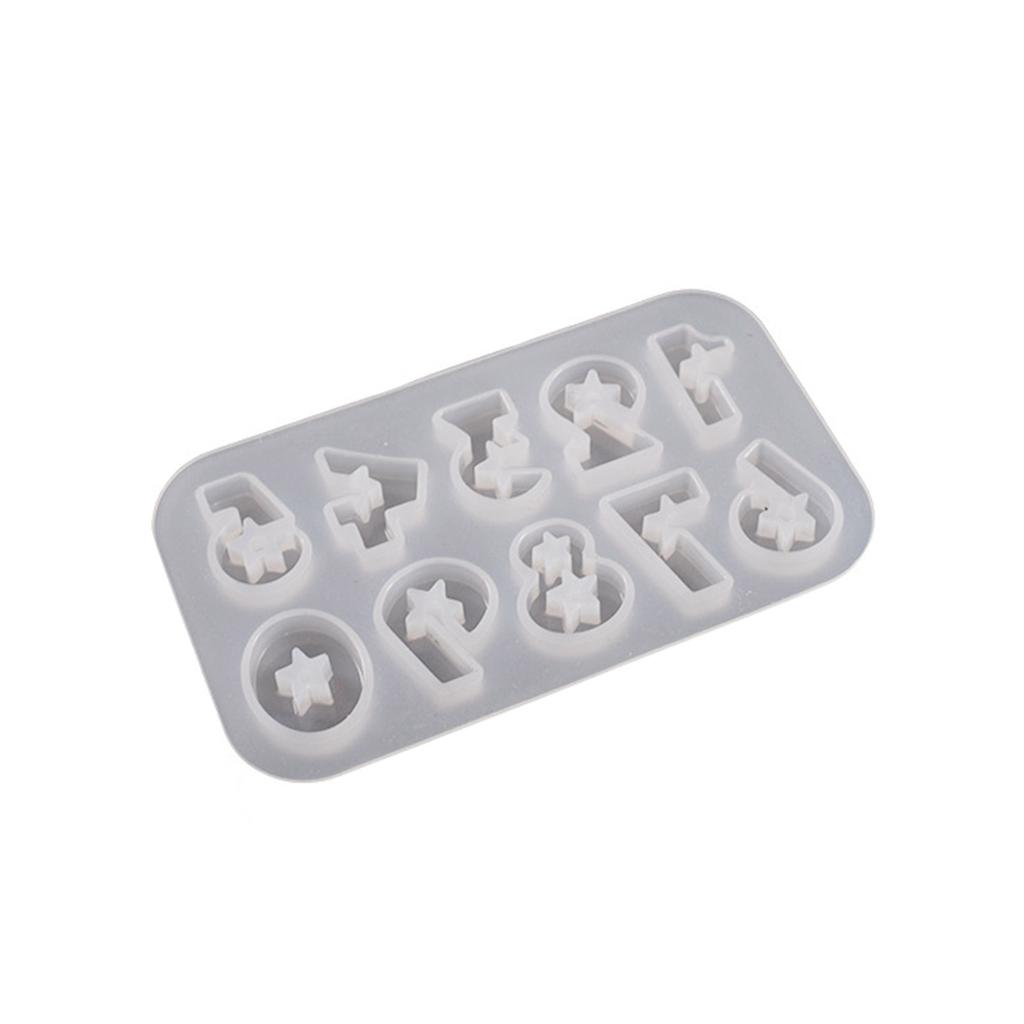 Silicone Mold Alphabet Letter Number Casting Soft Multi-Purpose Baking Mould