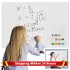 Magnetic White Board Sticker Removable Wall Dry Erase Board Whiteboard Stick On Wall for Teaching Training Office and Home Use