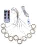 Electric garland interior curtain LED 100 lamps, 3 m, powered by USB port, 1 pc