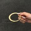 Exaggerated Irregular Metal Open Bangle - European American Fashion Statement, Light Luxury, High-End Bracelet.