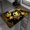 B-Bendy And The Ink M-Machine Door Mat Washable Non-Slip Living Room Sofa Chairs Area Mat Kitchen Doormat Area Rug