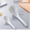 Tai Shun Gold-Rimmed Ceramic Soup Spoon