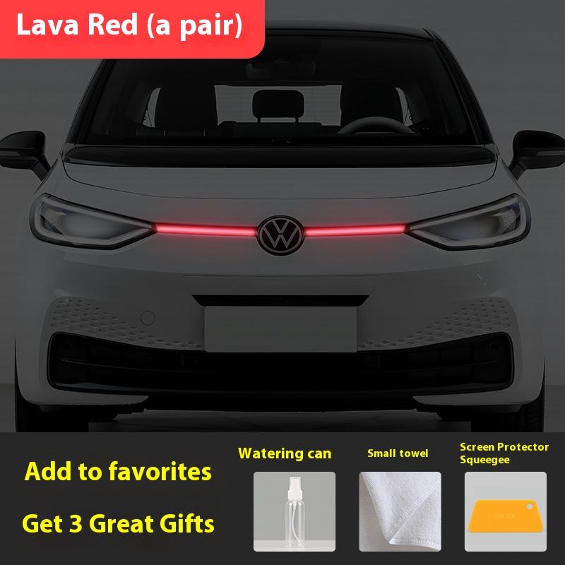 2026 Hot For Volkswagen VW Custom Tint Film for Volkswagen ID3 Headlights & Daytime Running Lights, DRL Color Change Vinyl Wrap,