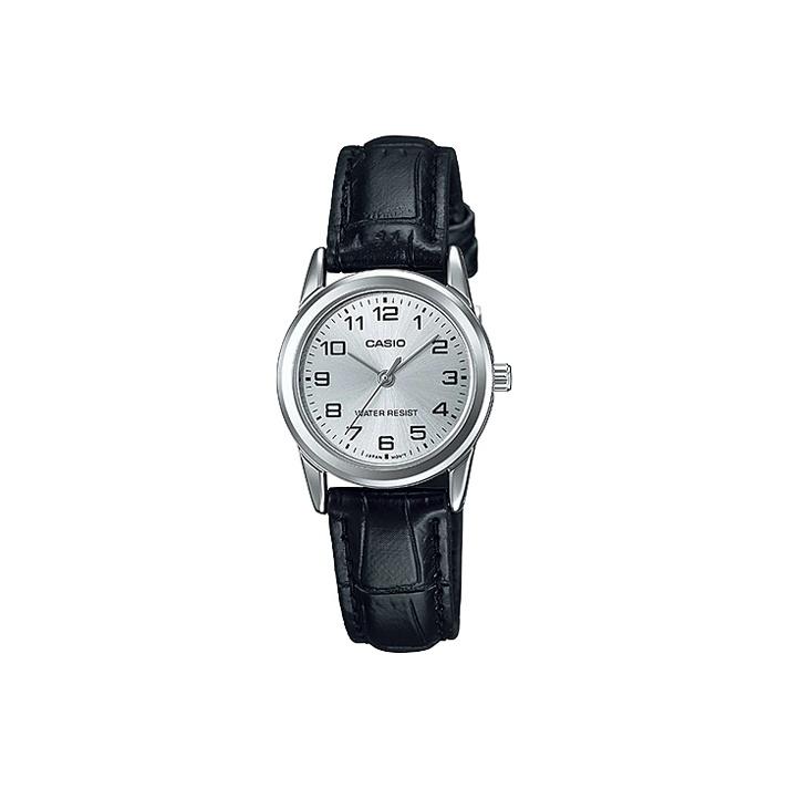 CASIO Women s Standard Series Silver Watch LTP-V001L-7BUDF Silver Watch Case