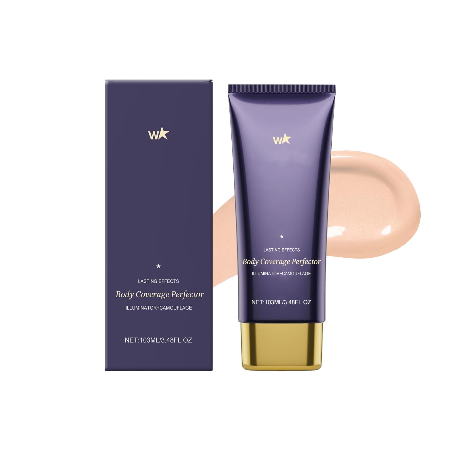 

Body Concealer Cream for Tattoo Coverage And Scars On Legs Arms and Face, Long Lasting Waterproof Full Coverage Concealer For Women Men 1 PC бежевый