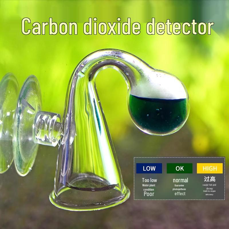 CO2 Monitor for Aquarium Plant Tanks - Glass Fish Tank CO2 Sensor