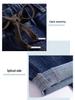 Elastische Denim-Hosen in Übergröße für Damen - Frühling/Herbst 2026 Schlankmachender Lockere Harem Karottenstil