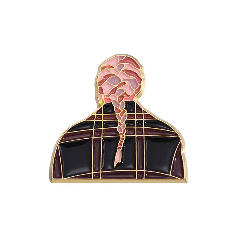 Female Singer Enamel Pins Music Album Lyric Tape Collection Metal Brooches Lapel Badge Fashion Jewelry Decoration Gifts For Fans