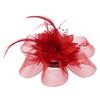 Women's Fashion Flower Feather Bead Corsage Hair Clip Bridal Hairband Brooch Pin Brida Barrettes Hair Accessories Jewelry