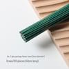 Handgefertigter Eisen-Draht-Blumenstiel für DIY Seidennetz-Blumensträuße
