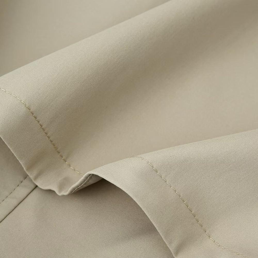 Lapel Belted Loose Trench Coat