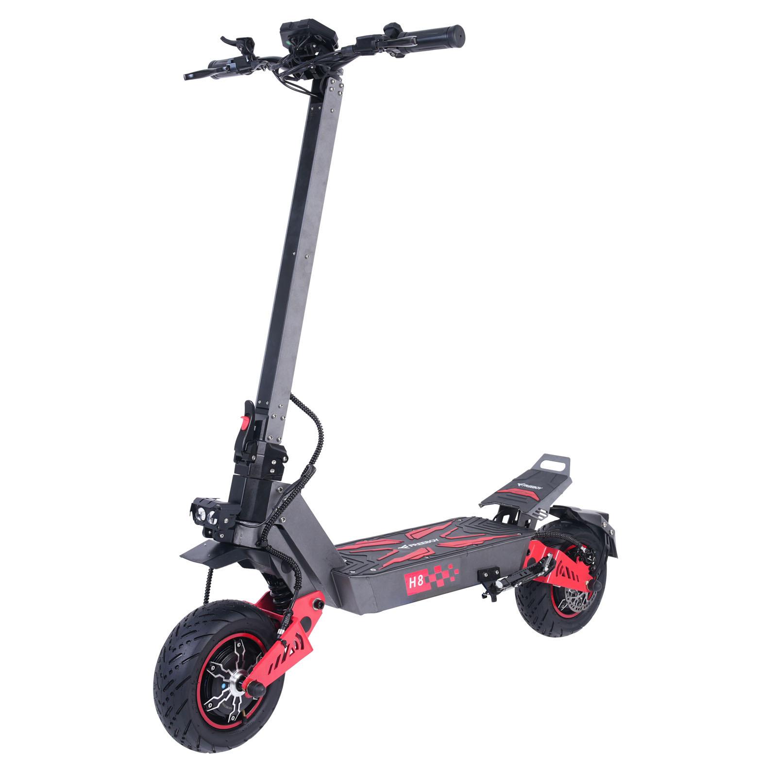 EU 2026 H8 E-Scooter 6000W60V28Ah Dual-Motor