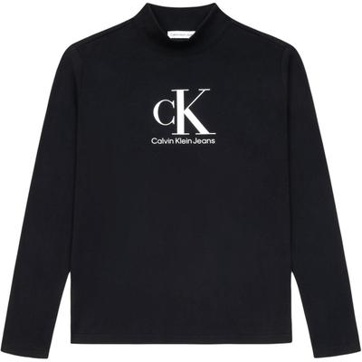 T-Shirt Comfortable Soft Versatile Long Sleeve Kids Tops Black CK2332021GS-002