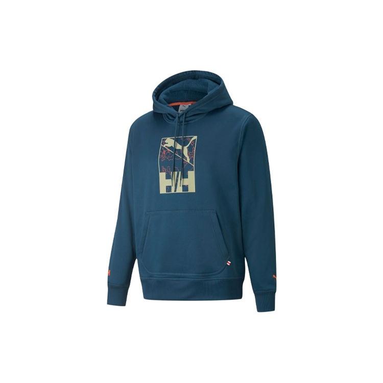PUMA x Helly Hansen Crossover Knit Sports Pullover Couple Style Navy Blue Men s 532842-65 XS