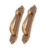 2pcs Barn Door Handle Heavy Duty Bronze Surface Mounted Sliding Wooden Door Handles for Gate