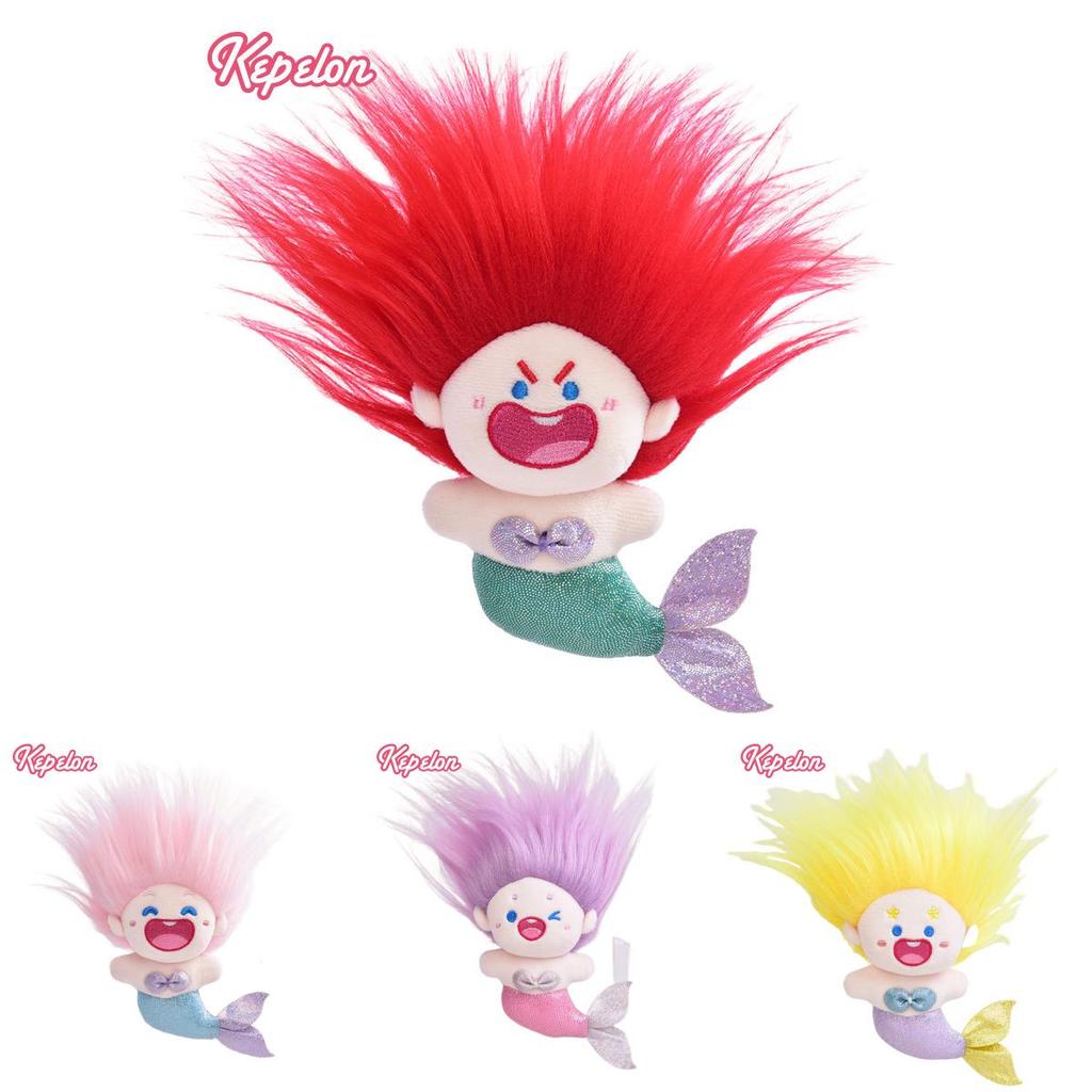 Pluszowa lalka z serii Syrenka z wypełnieniem z bawełny PP, idealna na prezent i do pokoju zabaw dla dzieci