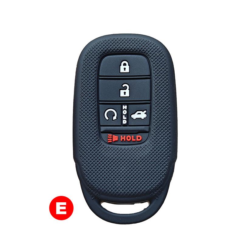 

Силиконовый чехол-накладка для защиты ключа-брелока без ключа для Honda Civic 11-го 12-го поколения Accord Vezel Freed Pilot CRV 2023 2024 Пульт