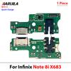 USB-Ladegerät Dock Connector Board Ladeanschluss Mikrofon Flex für Infinix Hot 9 Play Itel P17 Note 7 Lite Smart 8 X6111 Zero 1G