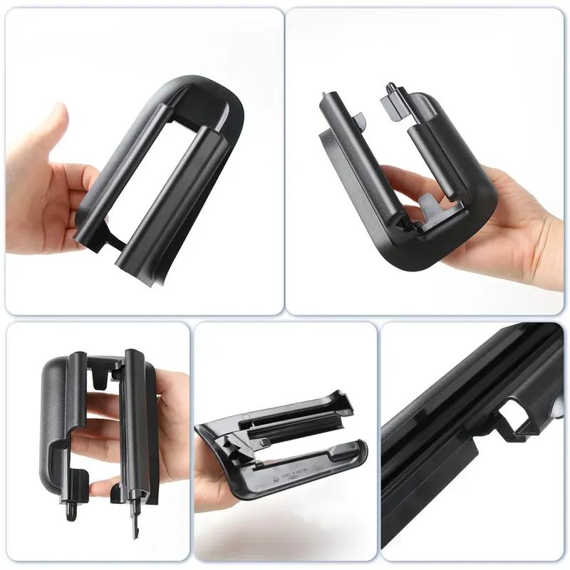 For Mercedes Benz GLC Class W253 2016- Car Front Row Left Right Seat Rail Trim Cover Driver Passenger Seat Cover