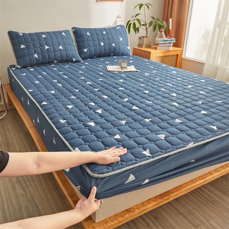 Couple Bed  Double Bed Sheets Mattress Covers 2 People Bed Cover Elastic Fitted Sheet 140 160x200 Queen  Bedspread Bed Linen