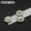 18x3-5mm Stark mit Löchern Neodym-Magnet N35 NdFeB Permanentmagneten Rund Superstarke Kühlschrankmagnete DIY