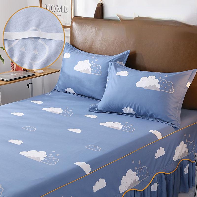 Non-slip One-piece Bed Skirt Korean Style Bedspread Can Not Afford Ball Bed Sheet Sheet Simmons Protective Cover