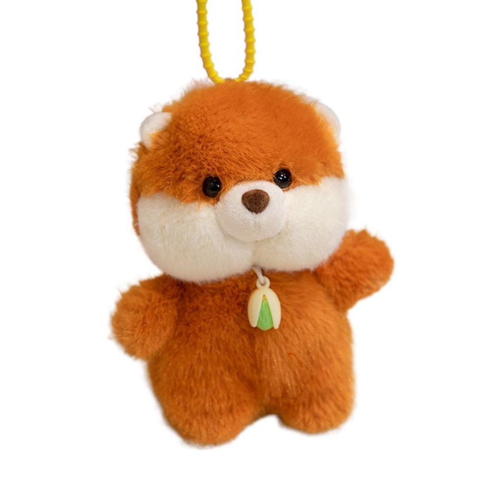 

Elepant Sheep Plush Toy Keychain Pistachio Nut Panda Plush Doll Keychain Kids Gifts otter