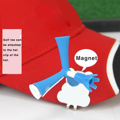 Přenosný golfový týčko Nastavitelný ABS Trojnožka proti odletu Golfový týčko pro trénink