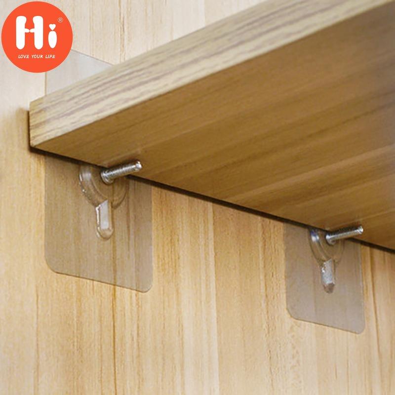 

Hi, 5 шт., многослойная перегородка для гардероба без гвоздей, поддерживающая стойка с клейким слоем Hi