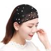 For Mother's Day Women Hair Accessories Wide Side Hairband Korean Style Hair Wear Organza Headband