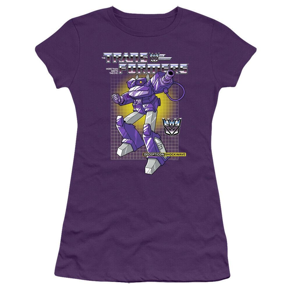 

Футболка унисекс Transformers Juniors Shockwave, фиолетовая футболка