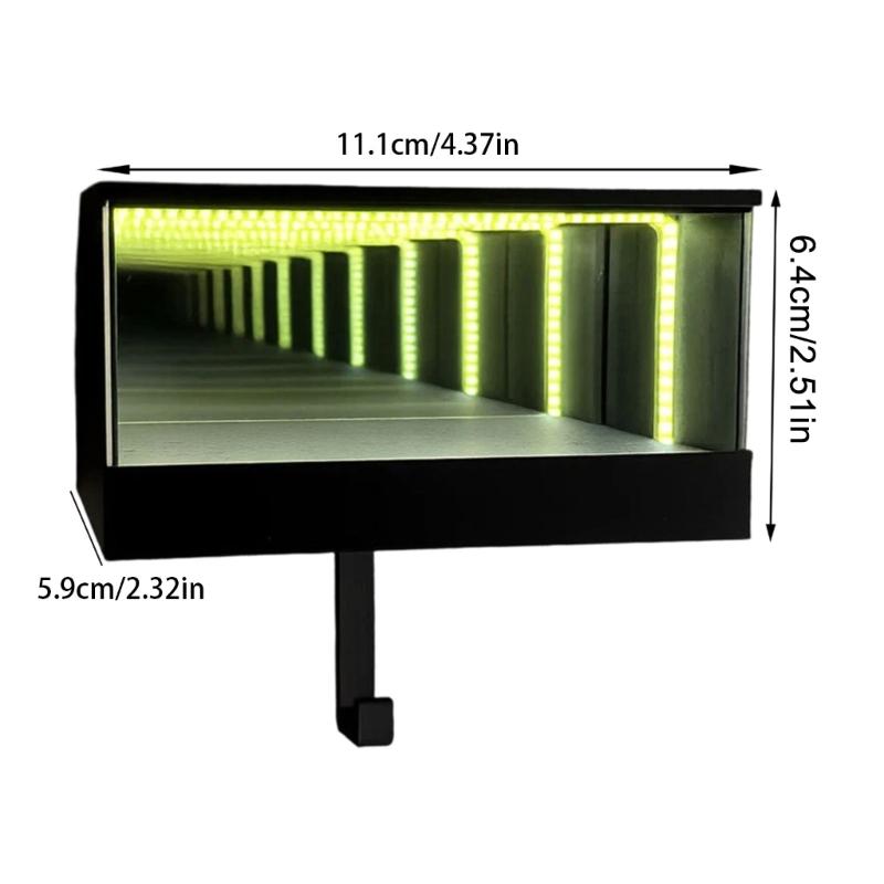 Garage Nyckelorganisatör Väggkrok Med LED-lampor för Entré Hall Magnetisk Förvaringslösning För Bilälskare